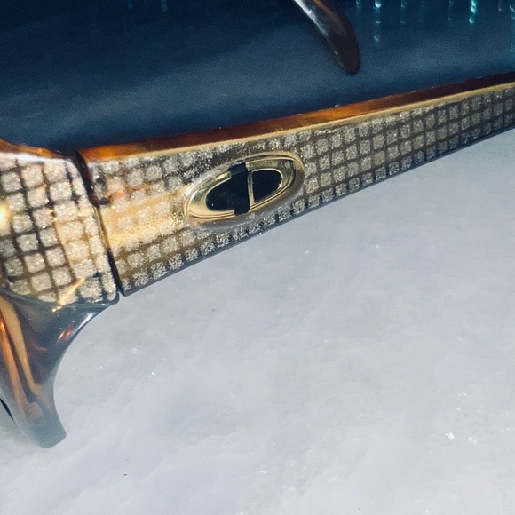 VINTAGE Christian Dior Sunglasses Amber Frame/Lenses Made in Germany - Picture 3 of 13